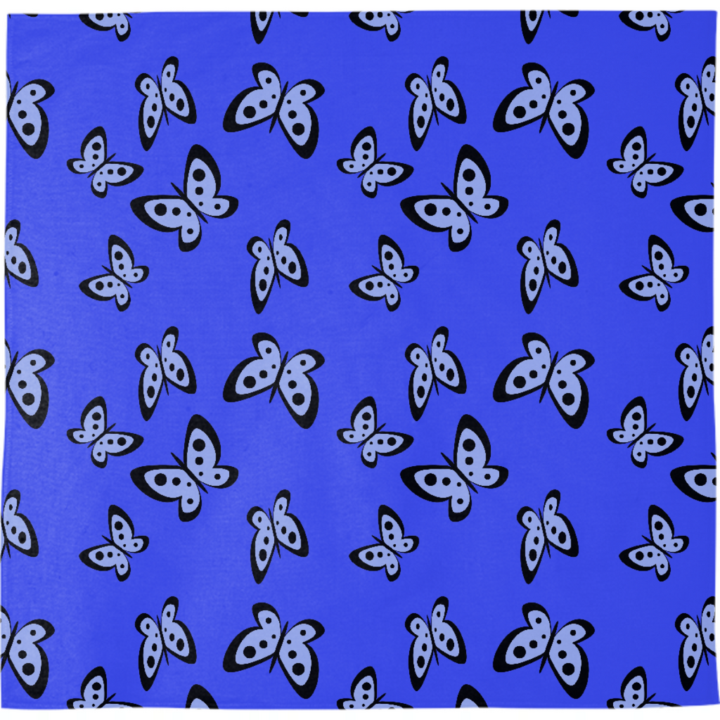 Pattern with butterflies