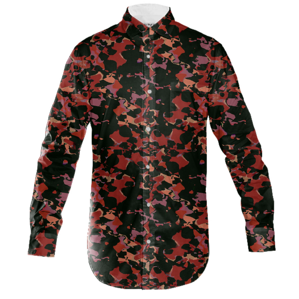 Dark Modern Camo Print