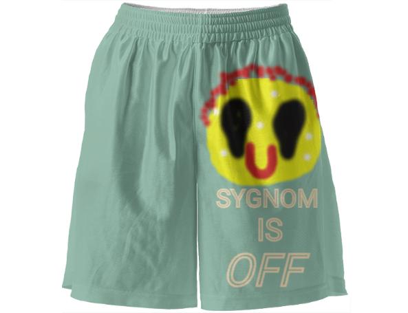 SYGNOM off BASEBALL SHORTS
