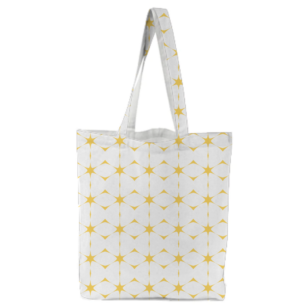 Yellow White Rounded Geometric