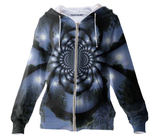 Dazzled Zip up Hoodie
