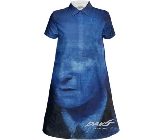 MARCEL DUCHAMP MINI SHIRT DRESS