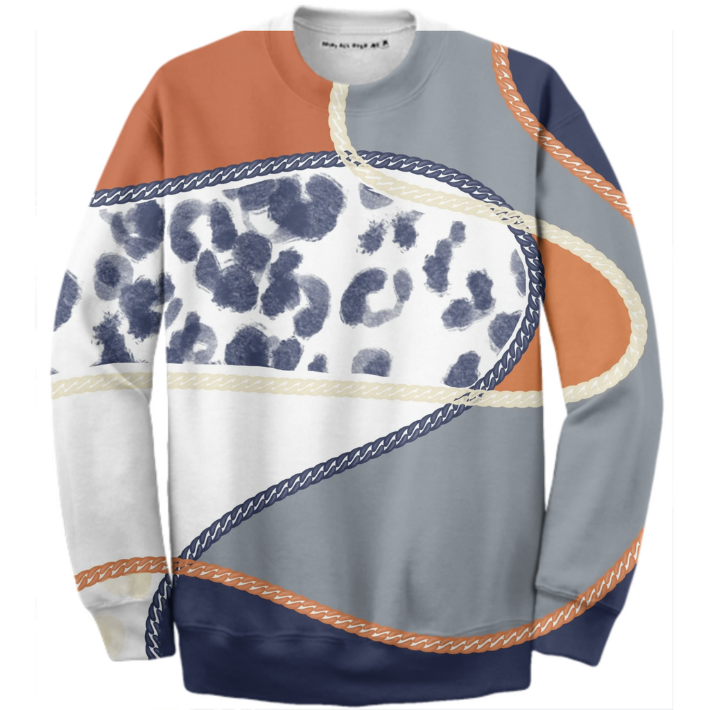 Animal printed with chains