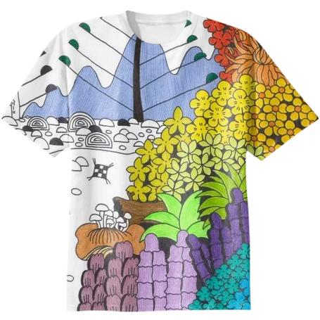 Unfinished Wonderland Cotton T shirt
