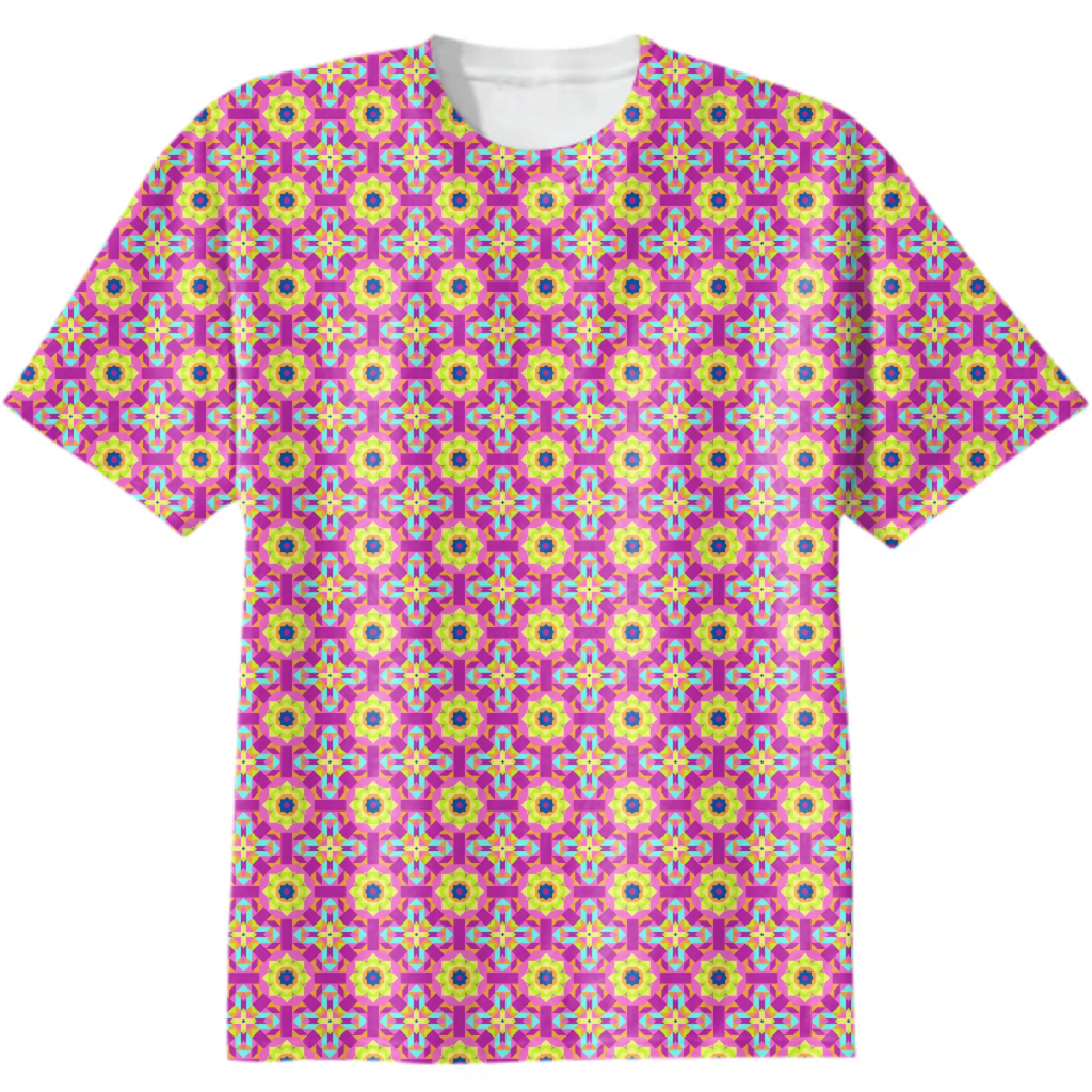 Neon Pattern T-shirt #4