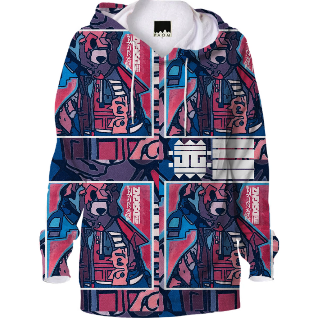 Bear Claw Low Boombap Side Hoodie by JGDSIGNZ