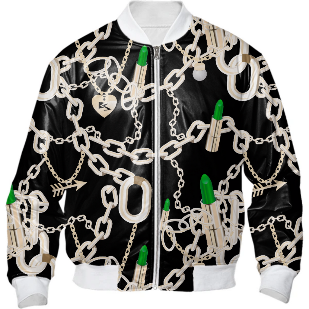 Chains Unisex Bomber