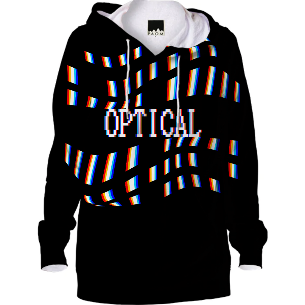 It's "optical" hoodie