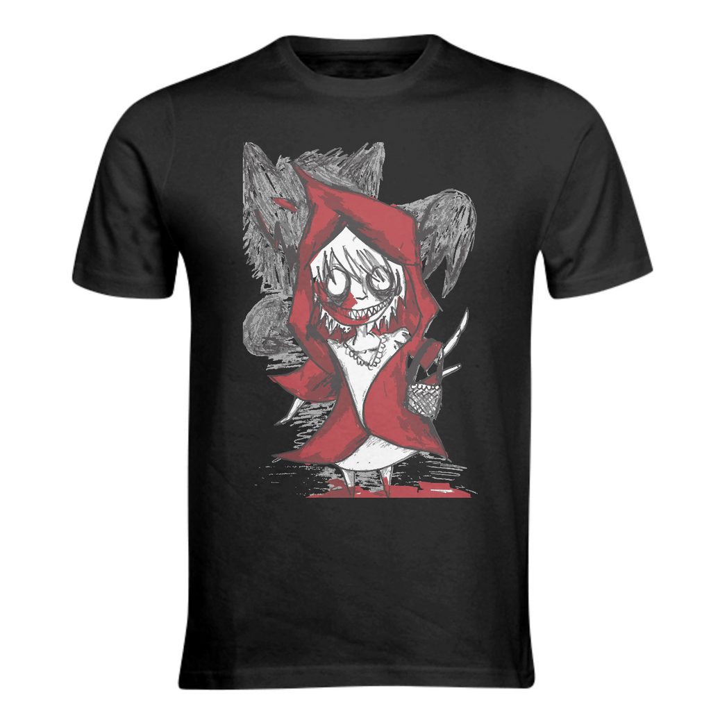 Red Riding Hood creepy bloody grimm fairytale nightmare terror shirt
