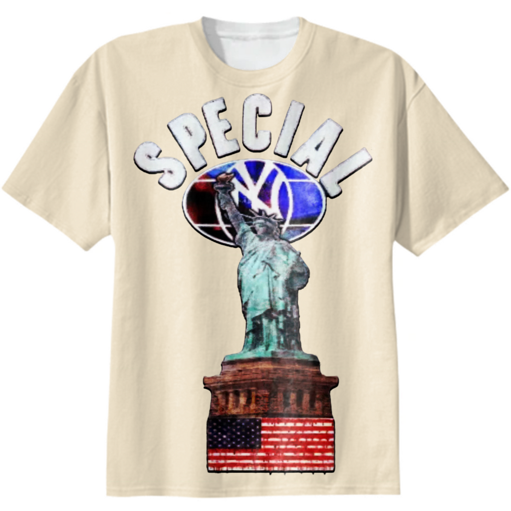 Specialwear.net Off-White Vinyl Tee "9,11" (Forever In Our Hearts)