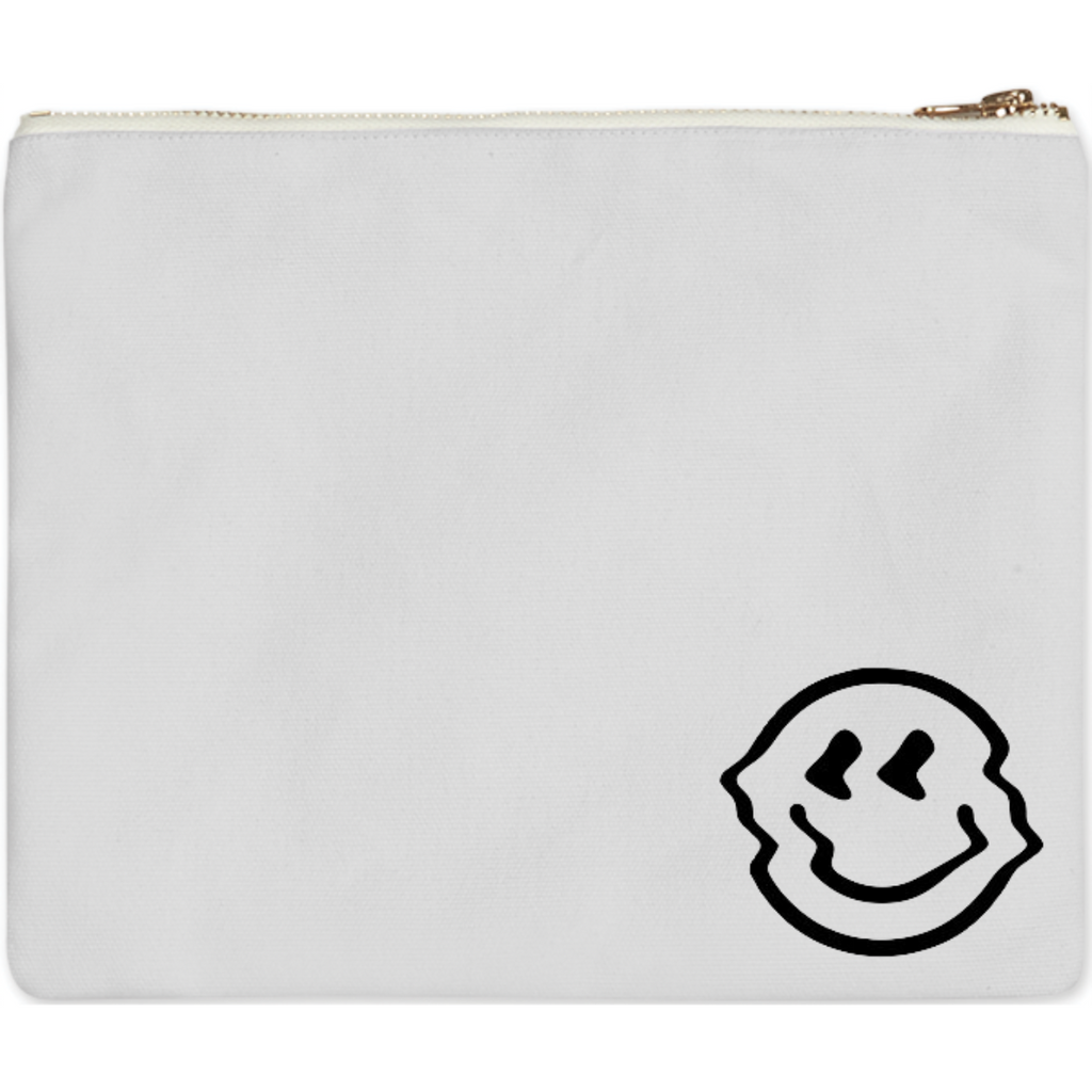 smiley pouch