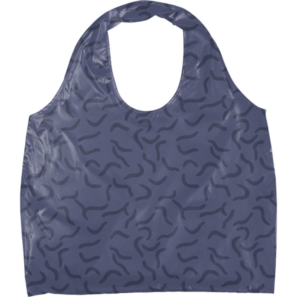 Blue Worm Tote