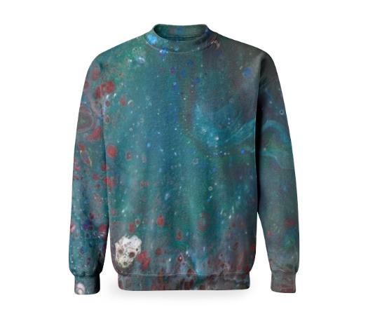 Reef Nebula Sweater Abstract Art Print