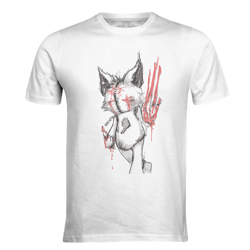 Feceless Katto feel my pain spooky horror monster design shirt