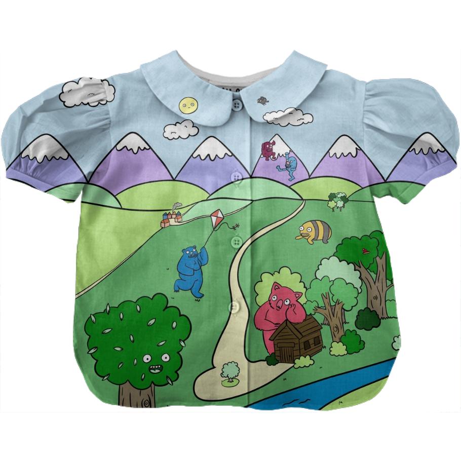 Monster Valley Kids Blouse
