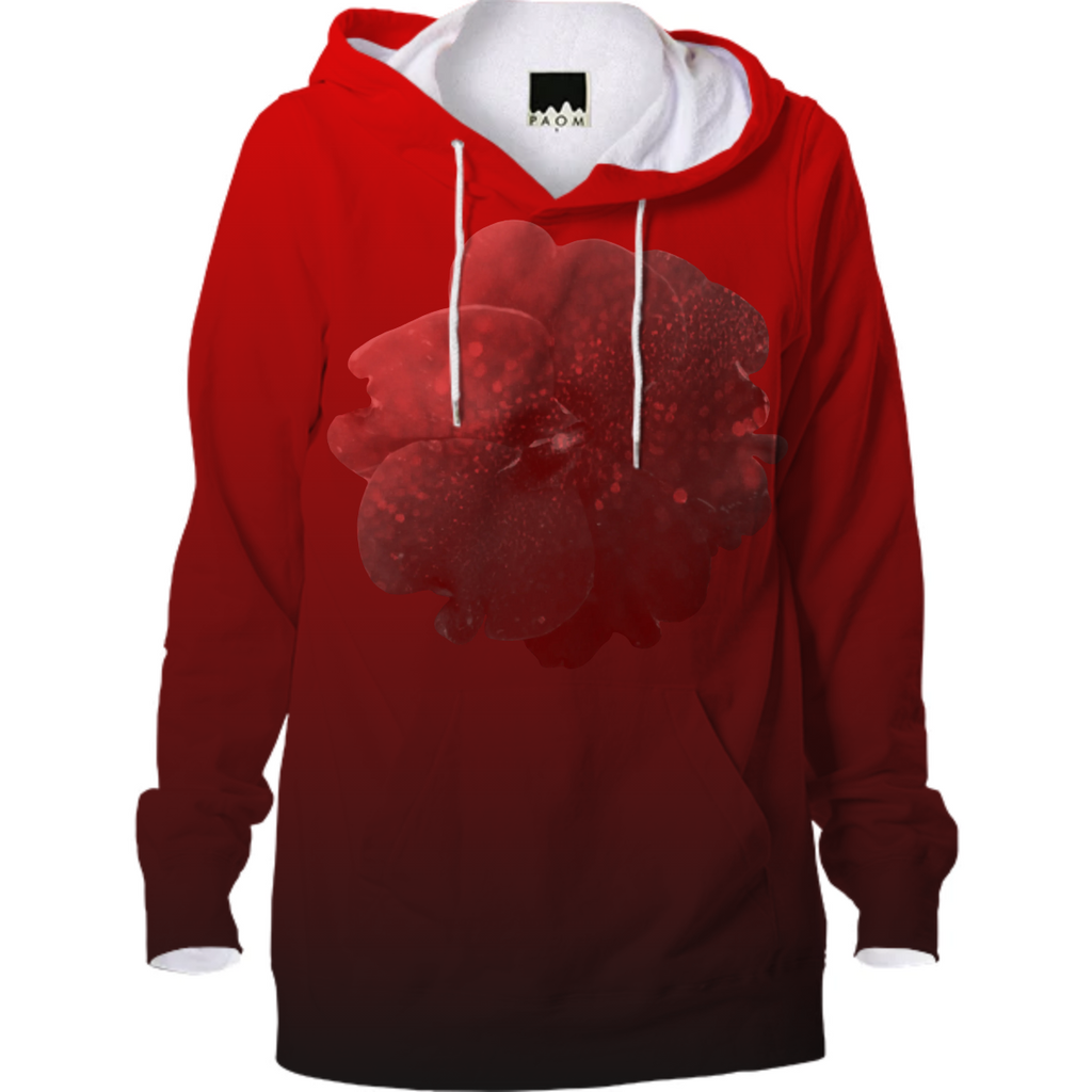 Red black ember flower