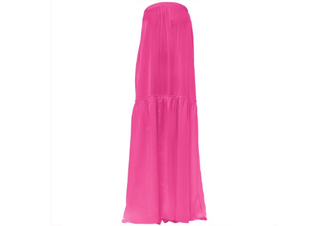 VP Strapless Silk Dress