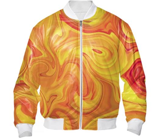 Marble Bomber Jacket BOM0008