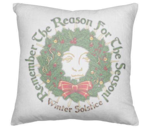 Remember The Reason For The Season Yule Pillow