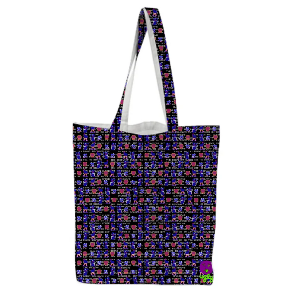 UGLY EGGPLANT TOTE
