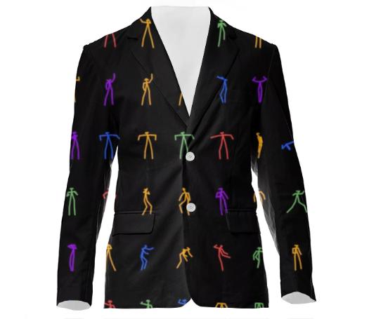 Evolution Of Dance Black Tako Suit Jacket