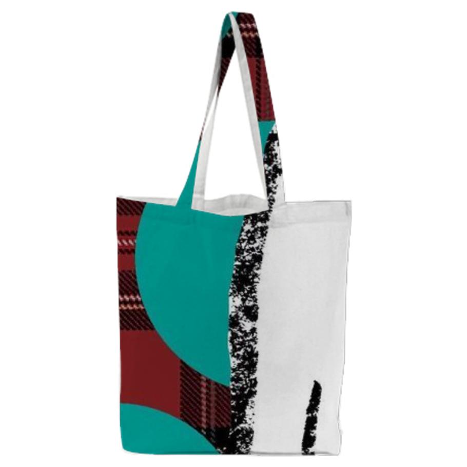 Polka dots and borzoi TOTE