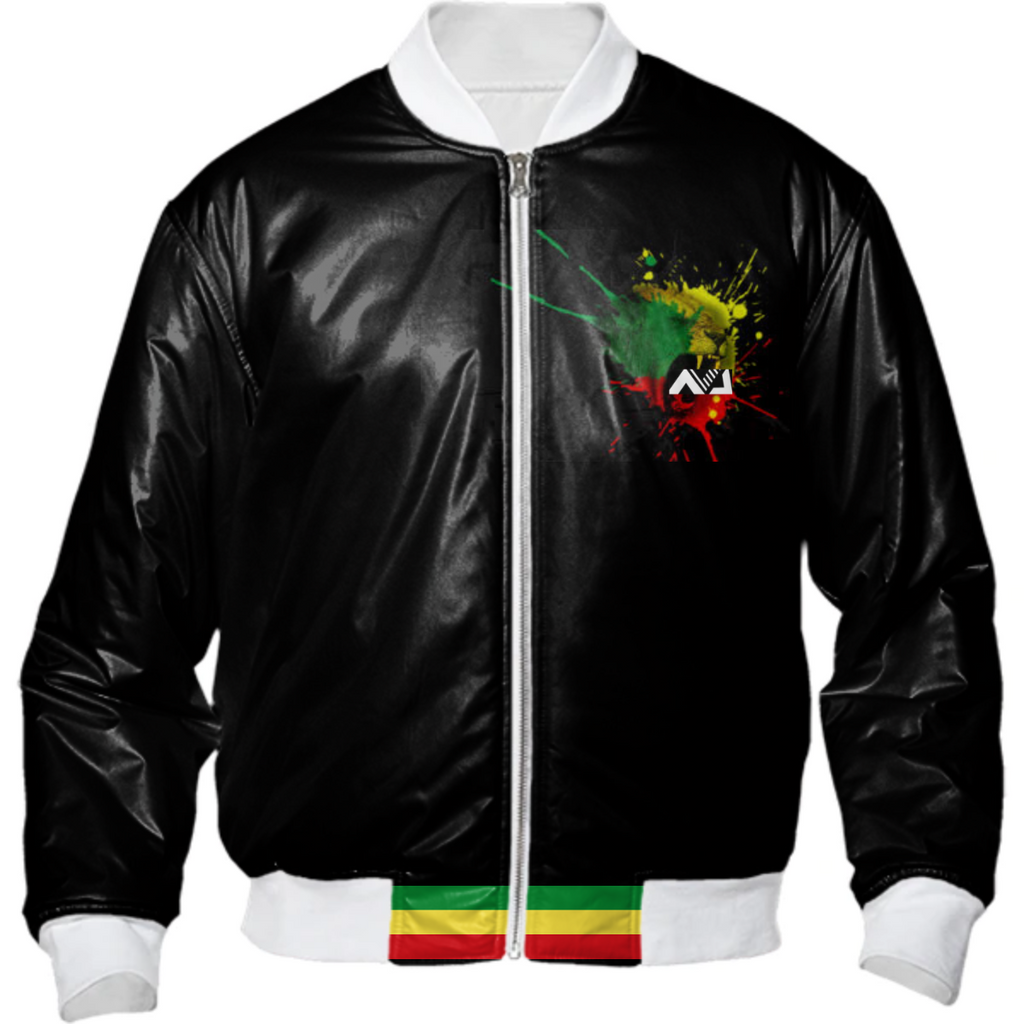 MFN RASTA LION BOMBER JACKET