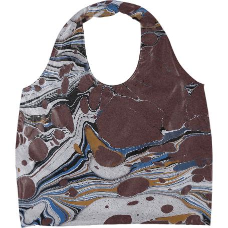 PAOM, Print All Over Me, digital print, design, fashion, style, collaboration, marblejournals, Eco Tote, Eco-Tote, EcoTote, Brownie, Bag, autumn winter spring summer, unisex, Nylon, Bags