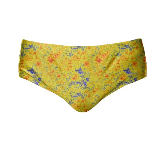 Red Yellow Blue Perlin Noise Speedo