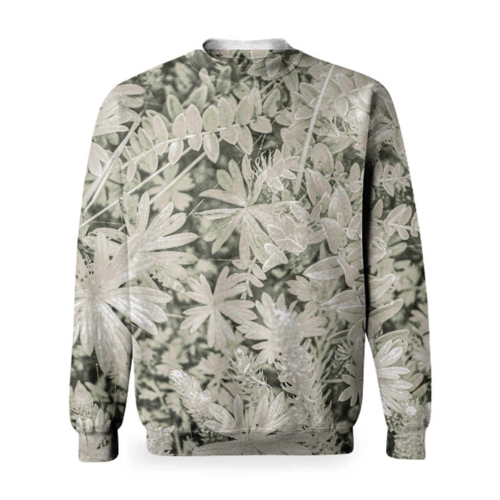 Pale Tropical Floral Print Pattern
