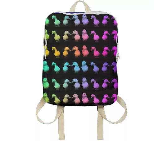 Rainbow Ducks Backpack