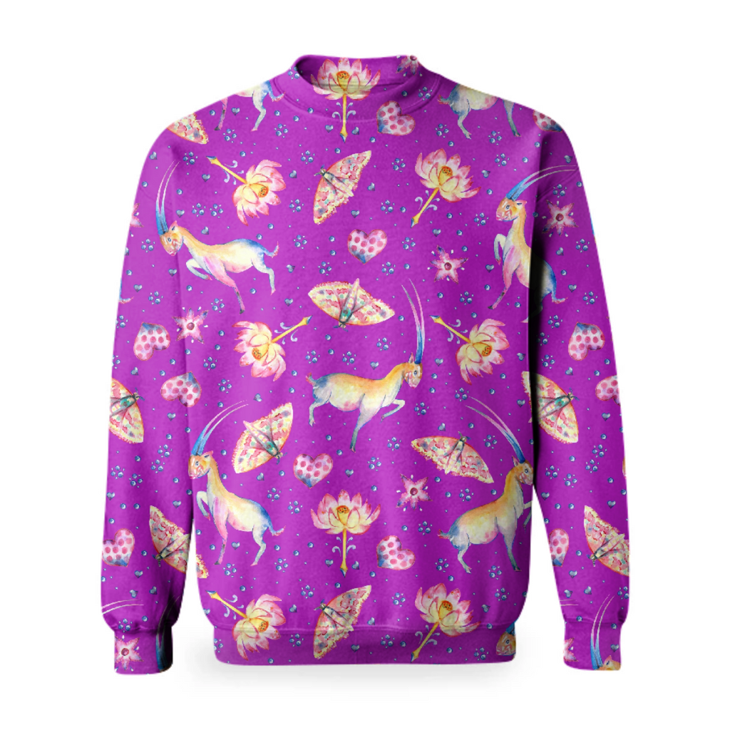 Saola unicorn with hearts