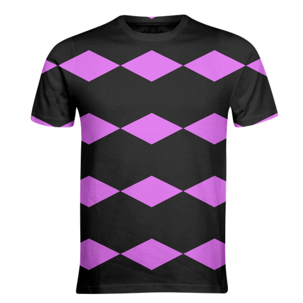 Black Pink Geometric