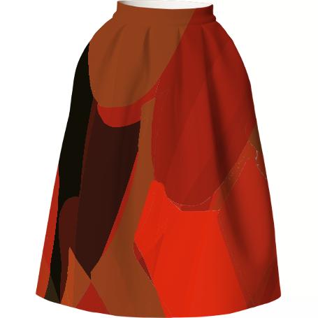 Safety Orange Sonia 7 Neoprene Skirt 221216