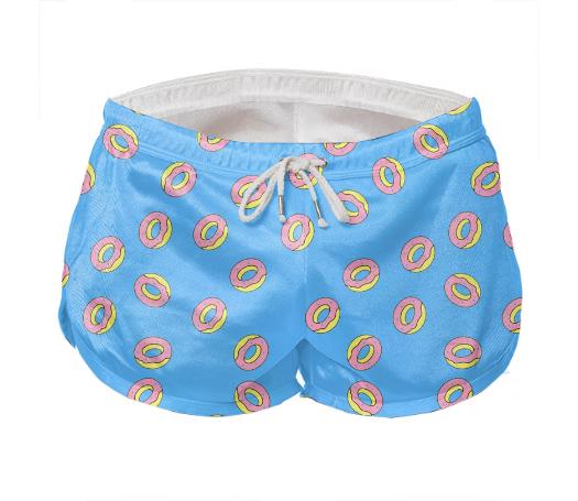 Donut Gang Short Shorts