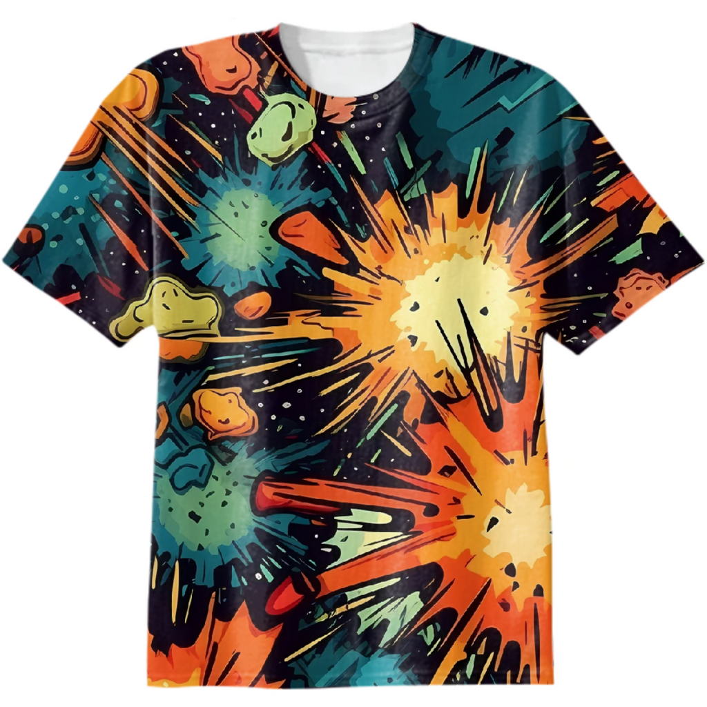 Cosmic asteroids and explosions