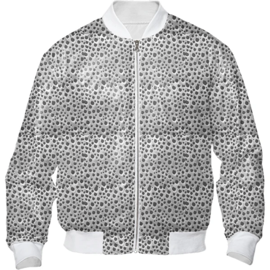Silver Abstract Print Design