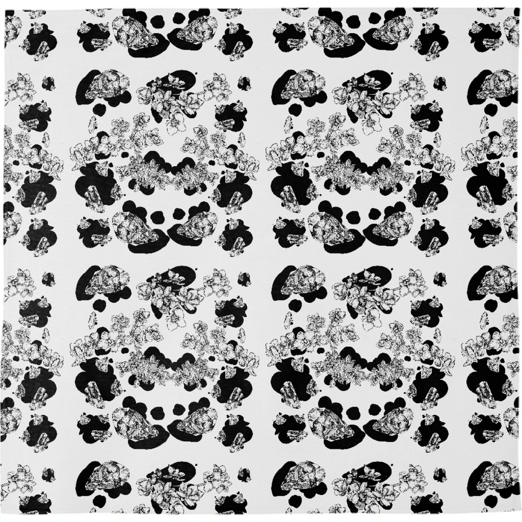 Ink Blot Crystal Bandana