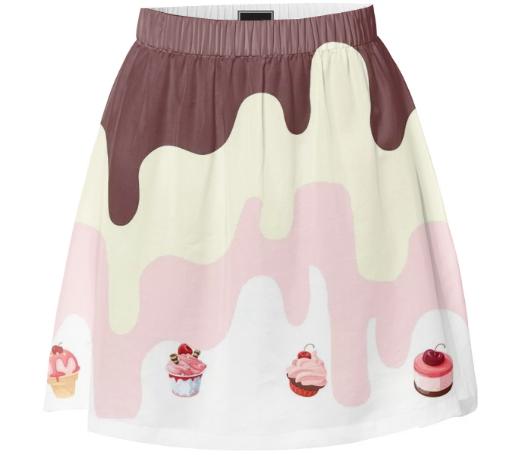 Dripping Desserts Neopolitan Skirt