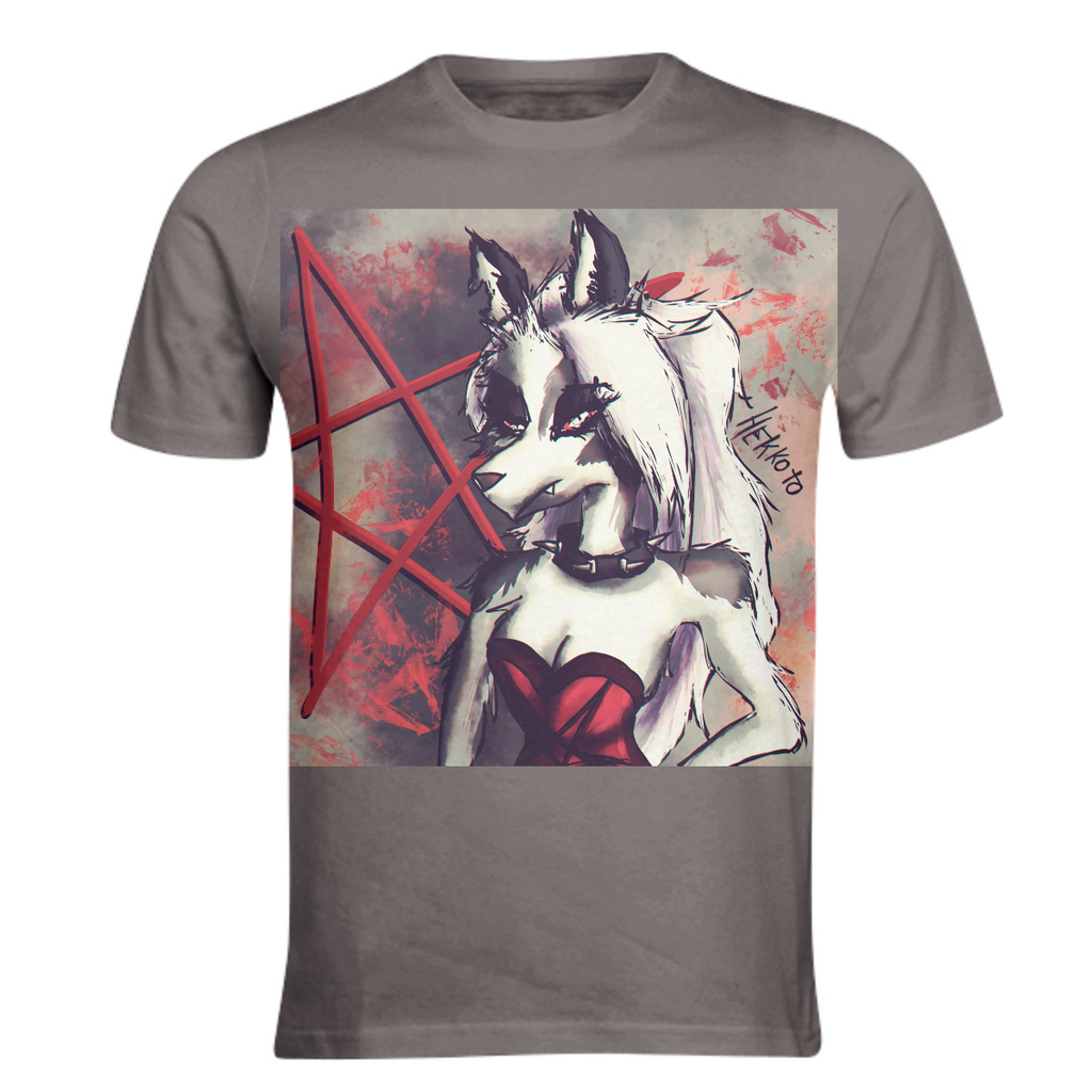Loona Helluva Boss Hazbin Hotel demon hellhound sexy teen furry shirt