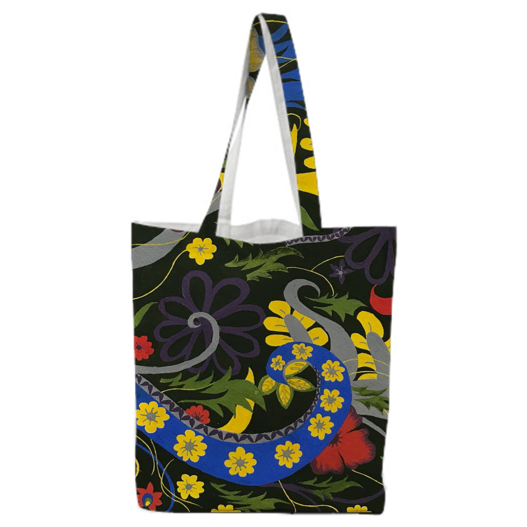 Floral Jungle Tote Bag