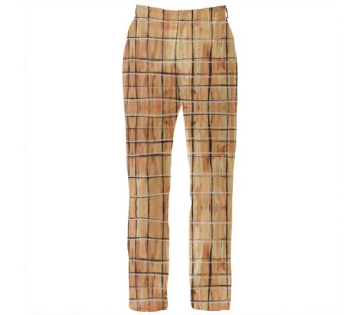 Sherbet Plaid Suit Pants by Amanda Laurel Atkins