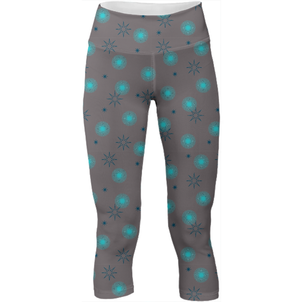 Abstract Dots Explosion 3 Yoga Pants