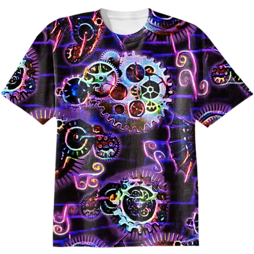 neon, gears, paisley, very peri, purple, multicolored, trend  year