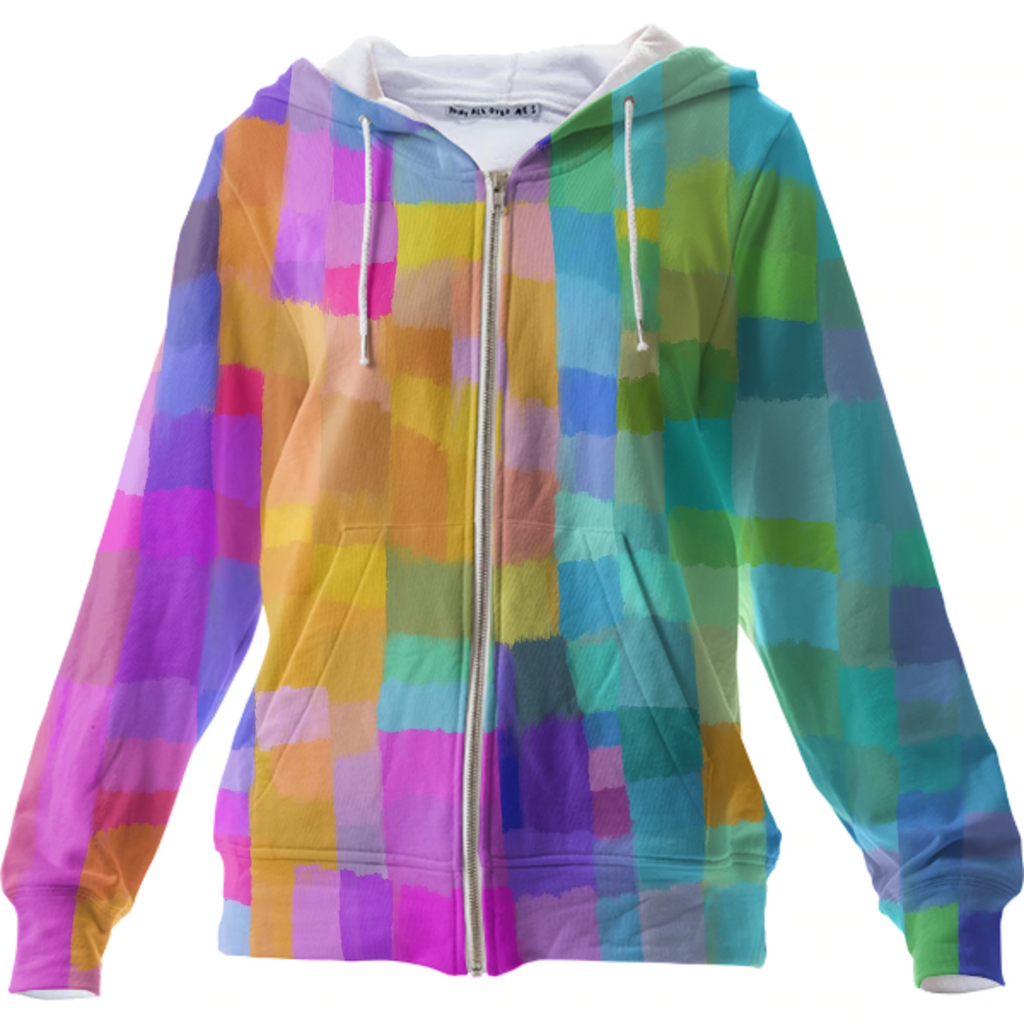 Rainbow Tapestry Hoodie