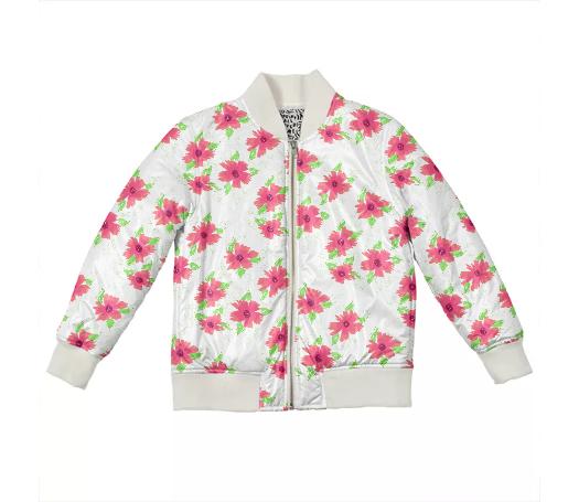 Kids Little Jacket In Pinks