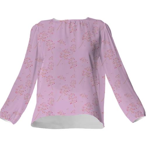Fairy standards pink lilac women s blouse