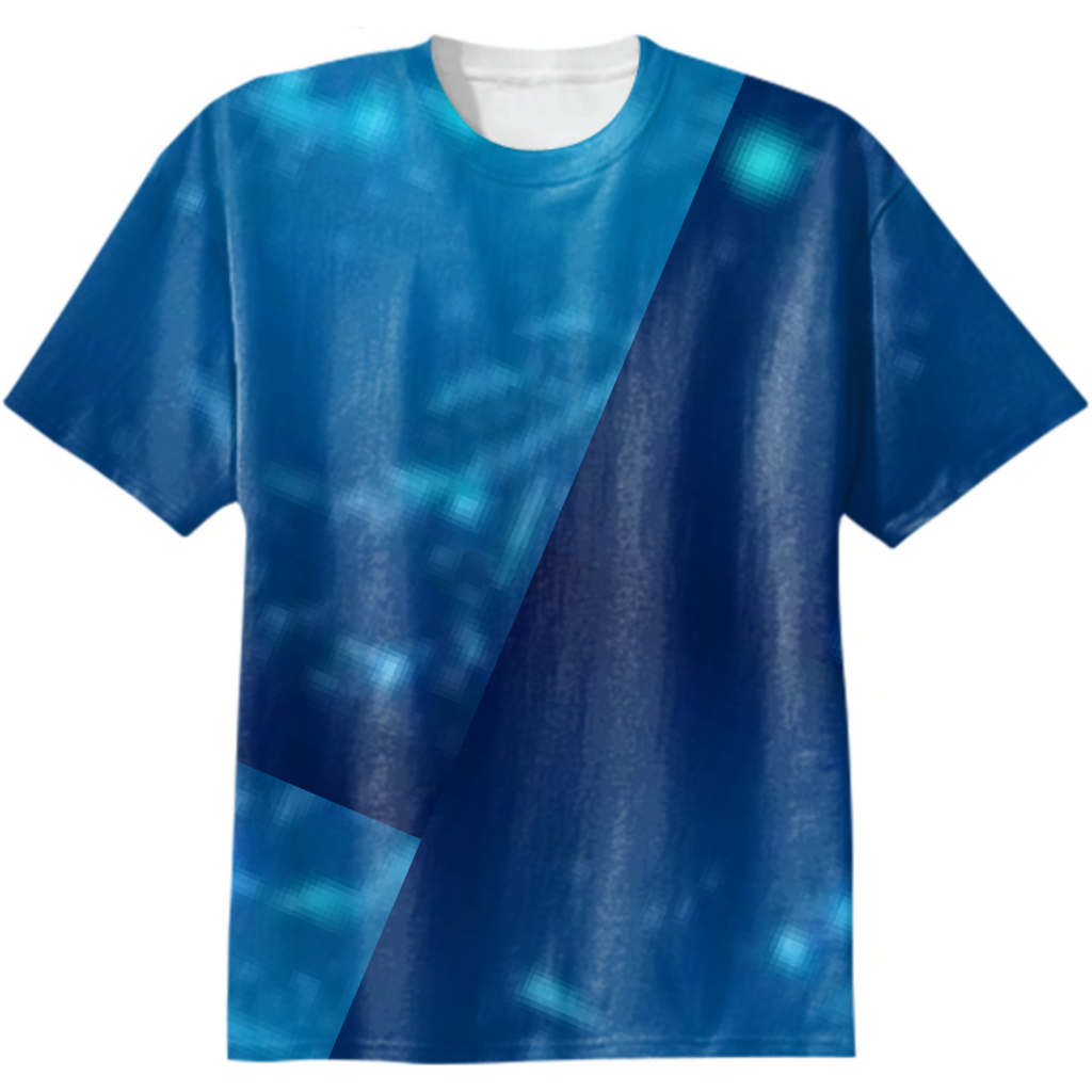 Blue splash shirt