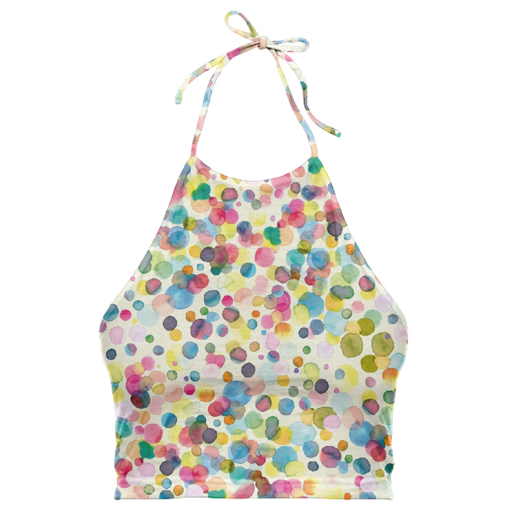 Watercolor Colorful Dots