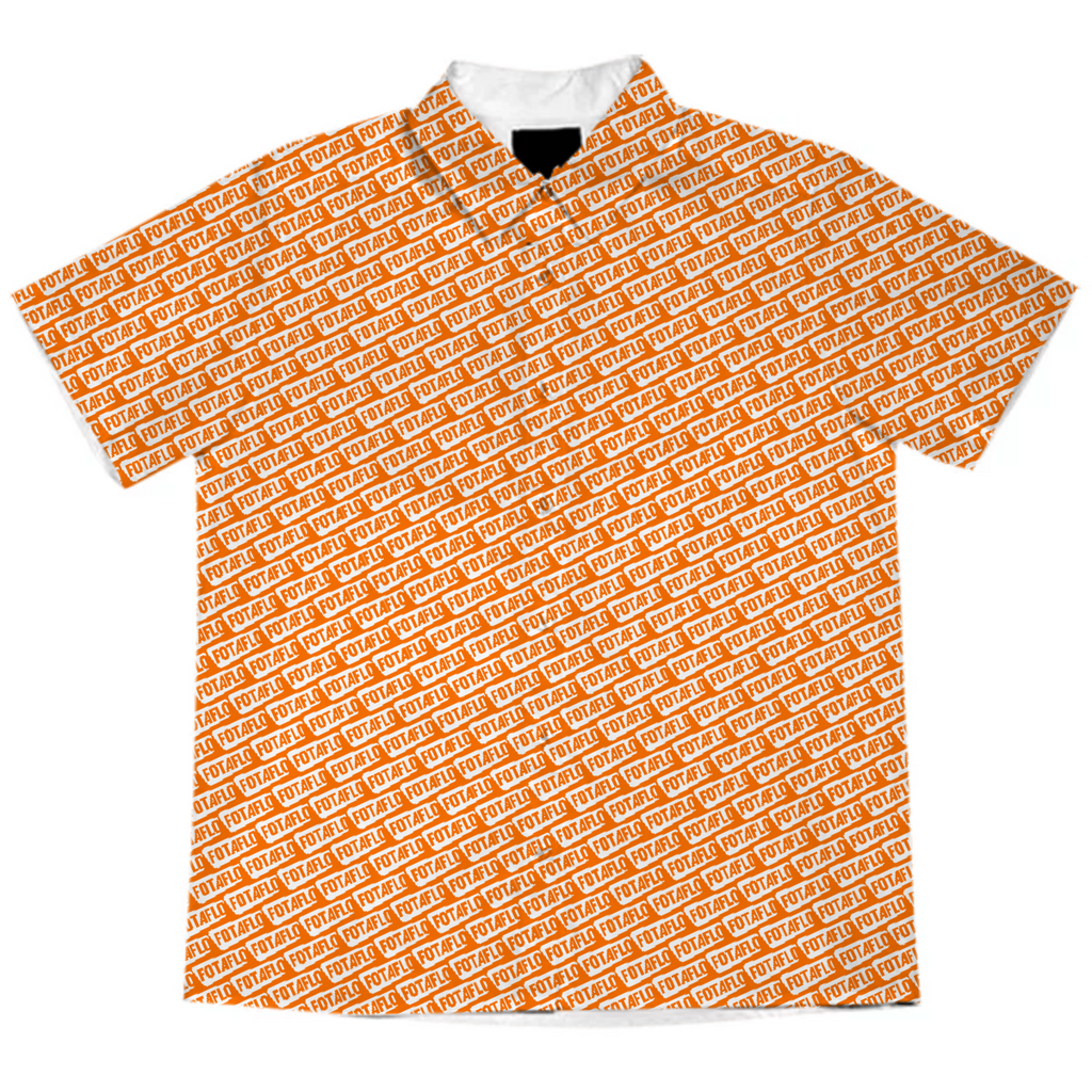Ladies - White on Orange